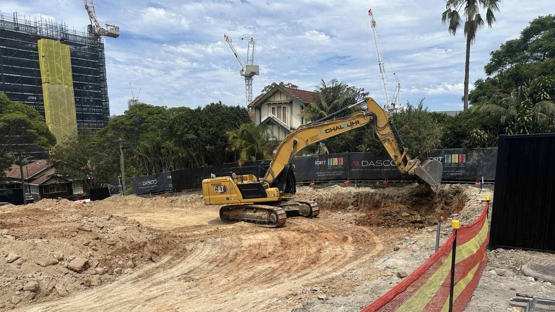 Elation Secures CC, Basement Excavation Begins